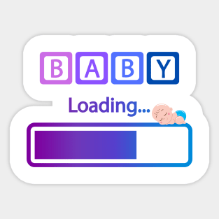 Baby Loading Sticker